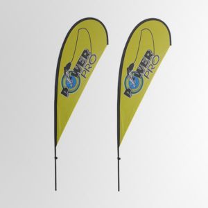 Wind Resistant Advertising Teardrop Flags