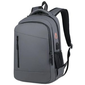 China Lightweight Waterproof Nylon Comfortable Business Laptop Backpack With Usb on sale