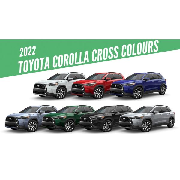 Left Steering To-yota Coro-lla Cross Car 2024 2023 Hybrid Gasoline Fuel Vehicle/ Automatic Gear Box Compact SUV 0km Used