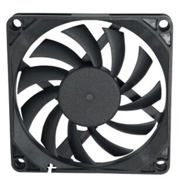 Quality Original aidecoolr 80*80*10mm 3000/rpm black fan Single ball bearing fan  axial brushless 12v dc cooling fan wholesale
