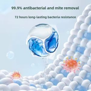 3-Chamber 15g Concentrate Laundry Detergent Capsules Floral Fragrance Laundry