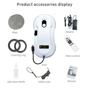 Brushless Motor Window Cleaner Robot Household Phone App Robot Washing Windows