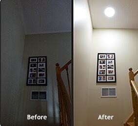 Cheap Innovative Solar Powered LED Skylight , Roof Mounted LED Ceiling Lights for sale