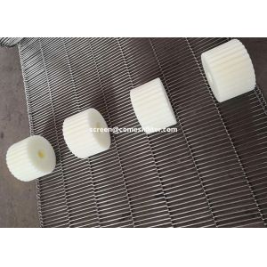 Chocolate Flat Flex 1mm Wire Mesh Conveyor Belt