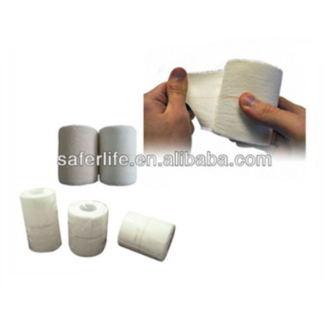 Saferlife Medical Heavy Sports EAB Tape Cotton Elastic adhesive bandage Fabric Conforming Stretch Bandage