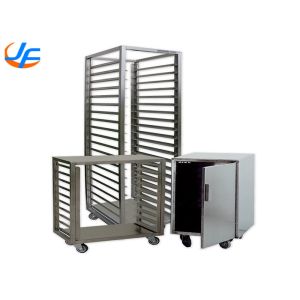 China RK Bakeware China Foodservice NSF Aluminum Baking Tray Trolley Bun Pan Rack Oven Rack on sale