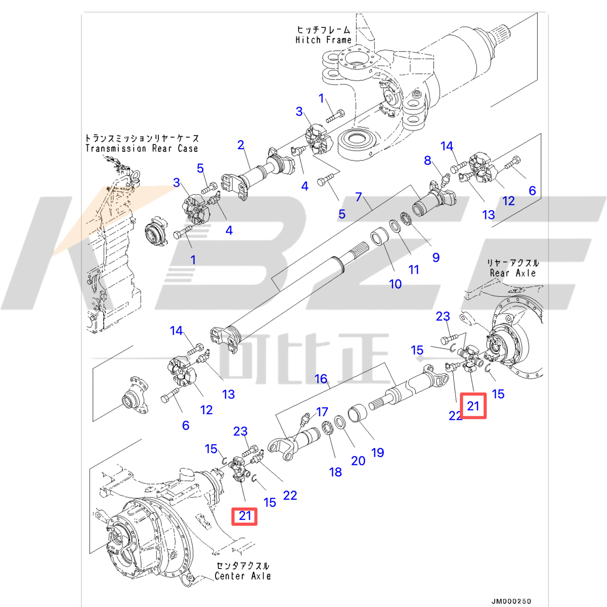 KBZE 56E-20-25110 56E2025110 KOMATSU SPIDER ASSEMBLY FOR WA380-6 HM250-2 HM300-2