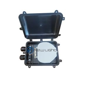 IP68 ABS PC routing design 12core Optical Cable Joint Closure Horizontal