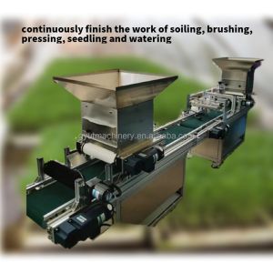 Precise Planting with 2023 Nursery Substrates Making Machine and Seedling