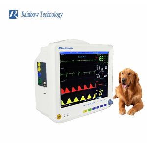 6 Parameters 12. 1'' TFT Veterinary Patient Monitor For Dogs Cats Monitoring