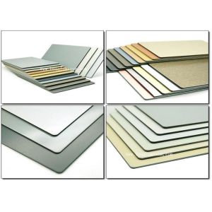 Unbreakable 1220x2440mm Metal Composite Material MCM Cladding Panels