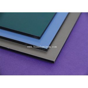 2000mm PVDF Aluminium Composite Panel , Mould Proof 4mm Composite Panel