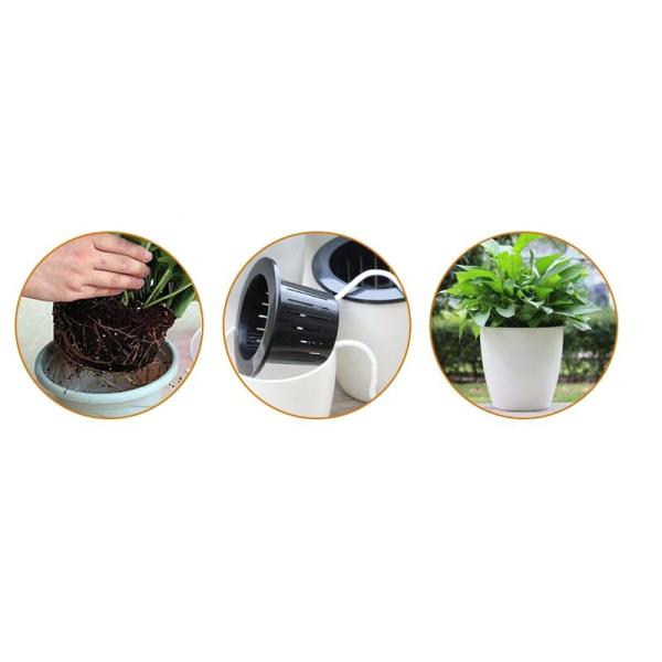 OD 110mm Cone Sprout Sauto Reservoir Self Watering Houseplant Pots