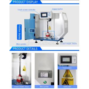 Izod Pendulum Impact Test Machine For Plastic Charpy