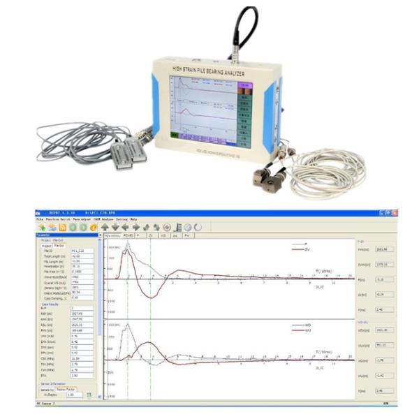 Quality High Strain Dynamic Piles Load Testing Instrument Pile Driving Analyzer wholesale