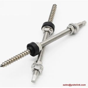 Solar Hanger Bolts For Mounting Solar Panel Height Adjustable Waterproof For