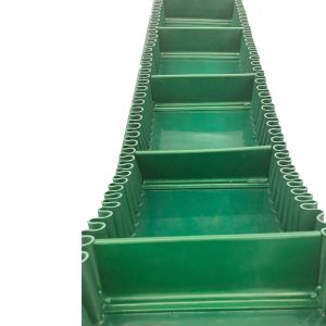 3.0mm Green Rough Surface PVC Conveyor Belt for 100mm-2000mm Width Industrial