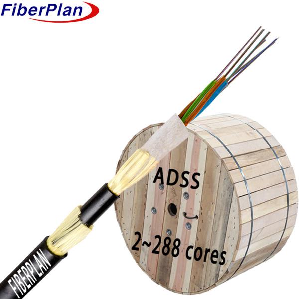 Quality High Strength Double Sheath ADSS Fiber Optic Cable wholesale