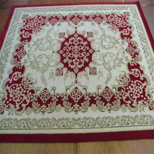 Traditional Handmade Woollen Carpet , Hand Tufted New Zealand Wool Rug