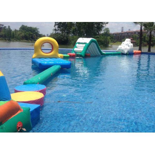 Outdoor or indoor boot camp inflatable water obstacle course fit for water park