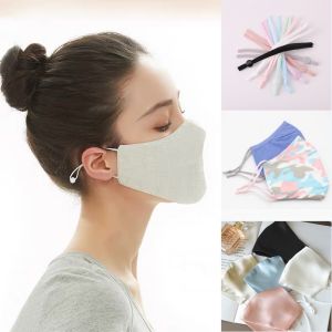 12cm * 5mm flat adjustable elastic band with buckle earloop cord for facemask