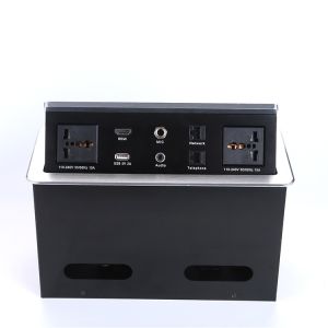 Conference Table Pop Up Box Data And Power Socket With Usb Control Box / Desk