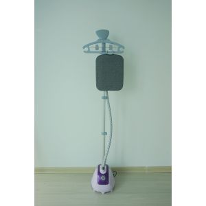 Single Pole Garment Steamer With Stand , 1800 W Heavy Duty Clothes Steamer