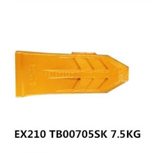 China alloy steel casting excavator bucket teeth wear parts spare part fish style reinforced rock teeth TB00705SK for EX200/EX210 on sale