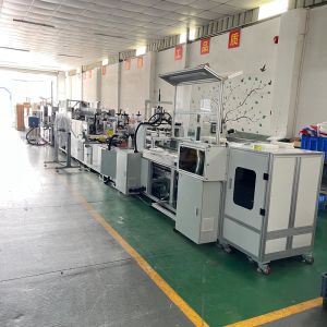 Touch Screen Ac Filter Making Machine 86400 Pieces 1 Month Automatic Filter Screen Edging Machine
