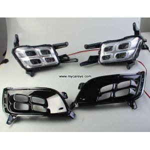 KIA Optima DRL LED Daytime Running Lights Car front light aftermarket