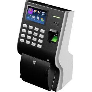 LP400 FINGERPRINT TIME ATTENDANCE WITH PRINTER TCP/IP SOFTWARE AVAILABLE BLACK COLOR HIGH QUALITY