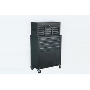 Cheap Black Coating garden 6 Drawer top chest &amp; 4 Drawer tool chest roller cabinet for sale