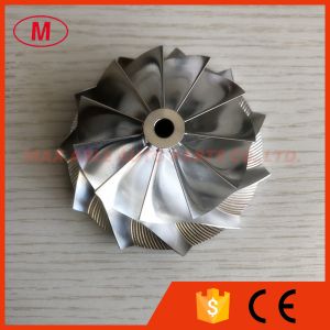 GTX3076 11+0 blades 58.00/76.13mm Bore:6.00 high performance turbo milling