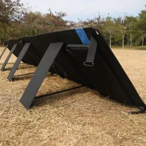 200W Foldable Camping Solar Panels Monocrystalline 20V With Kickstand