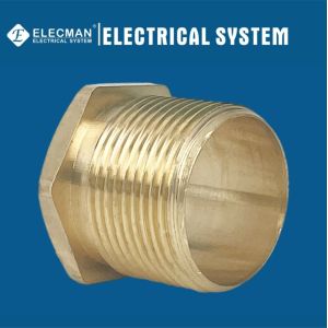 20mm-32mm Hex Male Conudit Threaded Brass Bushings Long Type