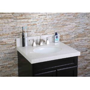 China White  Custom Bathroom Vanity Tops Extraordinary Design Home Decoration on sale