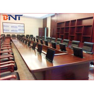 Pop Up Computer Monitor Lift With Touch Switch / Wireless Remote Control