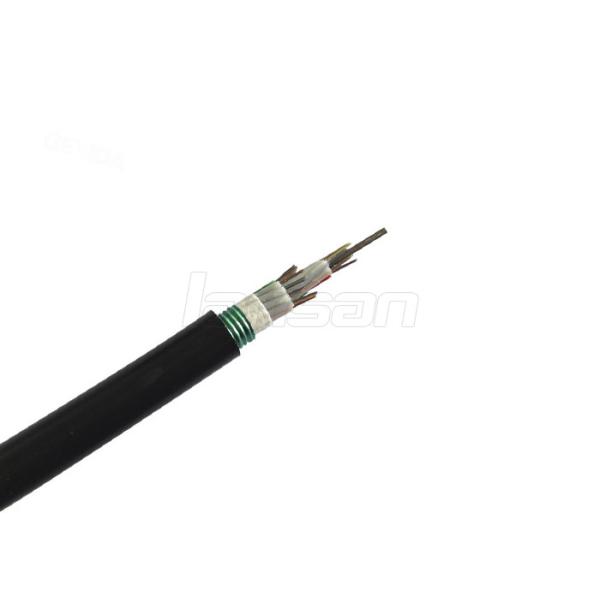 ETL MDPE Lansan GYTS Fiber Optic Cable Multimode OM3 HDPE