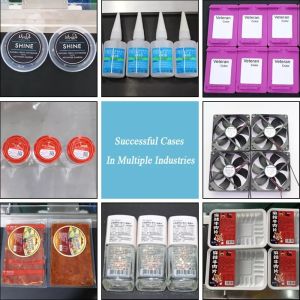 Bag Labeling Machine Self Sticking Label Pasting Machine for Flat Surface