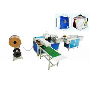 CE 800-1800 Books/H Double Loop Wire Binding Machine For Notebook