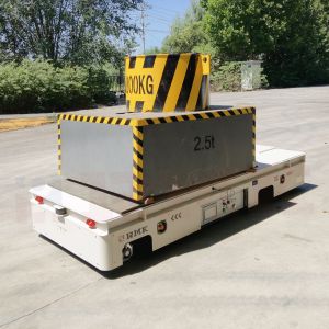 Cheap Material Battery Operated Transfer Trolley 3 Tons Omni Directional for sale