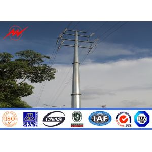 China 20m Galvanized Steel Pole Electrical Transmission Tower AWS D1.1 on sale