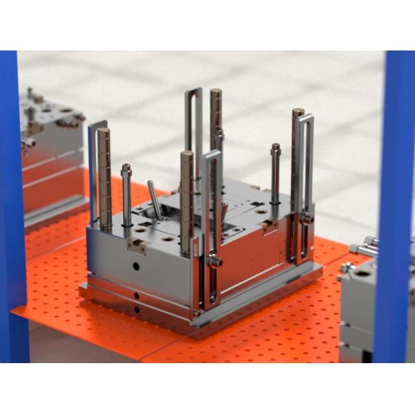 Cigarette cartridge holder+oil tank (2+2) / Cold runner / Three-plates mold No.24501