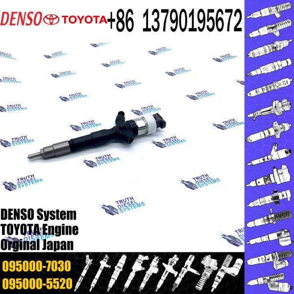 Hot sale Fuel Injector 23670-39145 Common Rail Injetor 095000-7040 095000-7030