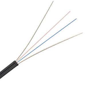 China GJXFH Butterfly Non Metallic FTTH Drop Cable broadband 2 Core Optical Fiber Cable on sale