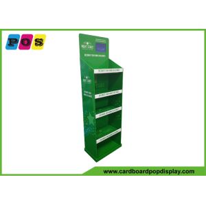 Multi Shelves Advertising Display Stands Equip 7 Inch LCD Screen For LED Lights