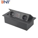 with EU standard power interface for office table desk pop up power socket