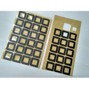 Color Custom Die Cut Products Flat Bright Surface With Good Tensile Strength