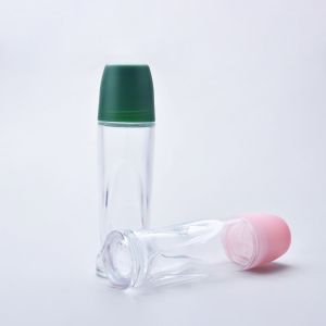 65ml Empty Deodorant Roller Bottles With Plastic Roller Ball