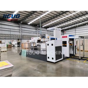 Large Format Automatic Hot Foil Stamping Machine Packaging Exquisite Gift Box